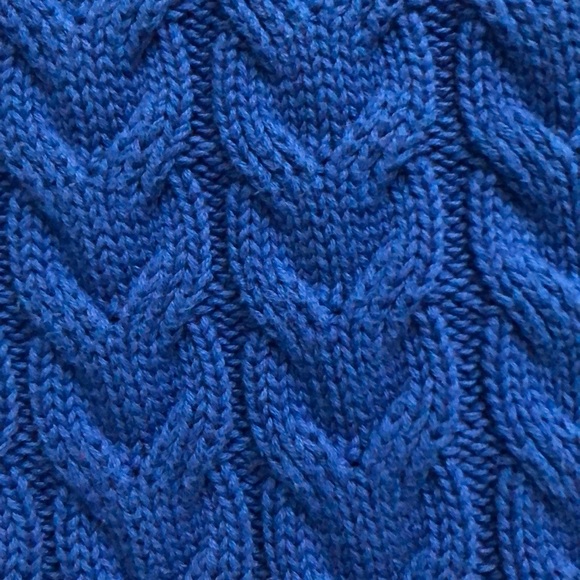 Land’s End cable knitted sweater top - Picture 4 of 6